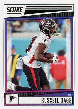 2022 Panini Score Base Russell Gage #38 Atlanta Falcons