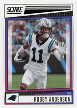 Load image into Gallery viewer, 2022 Panini Score Base Robbie Anderson #46 Carolina Panthers
