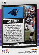 Load image into Gallery viewer, 2022 Panini Score Base Luke Kuechly #53 Carolina Panthers
