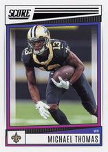 Load image into Gallery viewer, 2022 Panini Score Base Michael Thomas #56 New Orleans Saints
