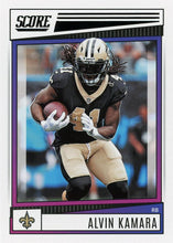Load image into Gallery viewer, 2022 Panini Score Base Alvin Kamara #58 New Orleans Saints
