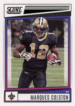 Load image into Gallery viewer, 2022 Panini Score Base Marques Colston #62 New Orleans Saints
