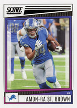 Load image into Gallery viewer, 2022 Panini Score Base Amon-Ra St. Brown #84 Detroit Lions
