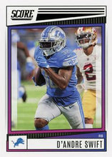 Load image into Gallery viewer, 2022 Panini Score Base D&#39;Andre Swift #88 Detroit Lions
