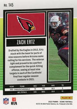 Load image into Gallery viewer, 2022 Panini Score Base Zach Ertz #145 Arizona Cardinals
