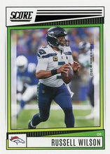 Load image into Gallery viewer, 2022 Panini Score Base Russell Wilson #174 Denver Broncos
