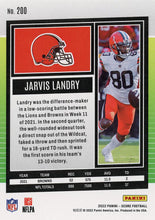 تحميل الصورة إلى عارض المعرض، 2022 Panini Score Base Jarvis Landry #200 Cleveland Browns
