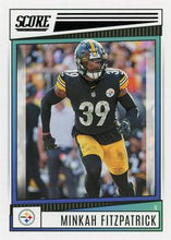Load image into Gallery viewer, 2022 Panini Score Base Minkah Fitzpatrick #217 Pittsburgh Steelers
