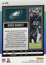 Load image into Gallery viewer, 2022 Panini Score Base Derek Barnett #246 Philadelphia Eagles
