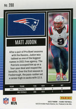 Load image into Gallery viewer, 2022 Panini Score Base Matt Judon #288 New England Patriots
