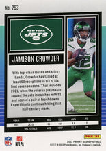 Load image into Gallery viewer, 2022 Panini Score Base Jamison Crowder #293 New York Jets
