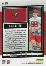 Load image into Gallery viewer, 2022 Panini Score Rookies Cade Otton RC #371 Tampa Bay Buccaneers
