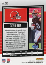 Load image into Gallery viewer, 2022 Panini Score Rookies David Bell RC #382 Cleveland Browns
