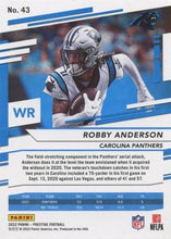 Load image into Gallery viewer, 2022 Panini Prestige Base Robbie Anderson #43 Carolina Panthers
