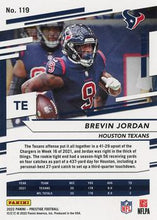 Load image into Gallery viewer, 2022 Panini Prestige Base Brevin Jordan #119 Houston Texans
