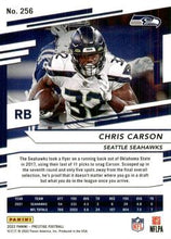 Load image into Gallery viewer, 2022 Panini Prestige Base Chris Carson #256 Seattle Seahawks
