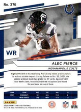 Load image into Gallery viewer, 2022 Panini Prestige Rookies Alec Pierce RC #376 Indianapolis Colts
