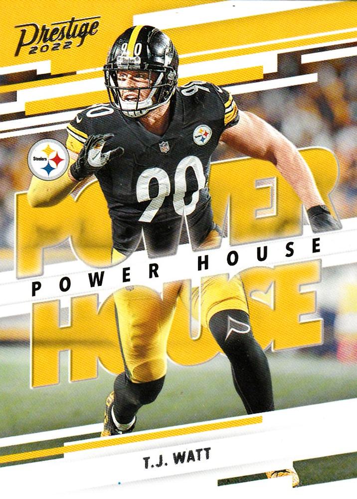 2022 Panini Prestige Power House T.J. Watt PH-18 Pittsburgh Steelers
