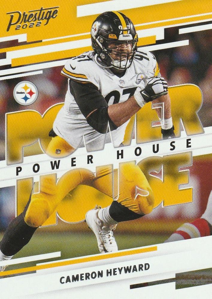 2022 Panini Prestige Power House Cameron Heyward PH-23 Pittsburgh Steelers