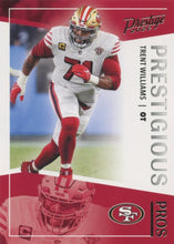 Load image into Gallery viewer, 2022 Panini Prestige Prestigious Pros Trent Williams PP-22 San Francisco 49ers
