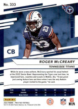 Load image into Gallery viewer, 2022 Panini Prestige Rookies Xtra Points Astral Roger McCreary #333 Tennessee Titans
