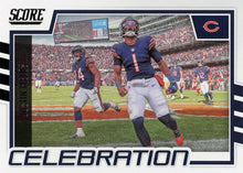 Load image into Gallery viewer, 2022 Panini Score Celebration Justin Fields C-JF Chicago Bears
