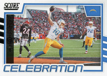 Load image into Gallery viewer, 2022 Panini Score Celebration Justin Herbert C-JH Los Angeles Chargers
