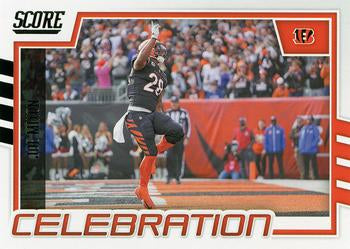 2022 Panini Score Celebration Joe Mixon C-JM Cincinnati Bengals