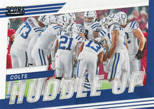 Load image into Gallery viewer, 2022 Panini Score Huddle Up Indianapolis Colts HU-IND Indianapolis Colts
