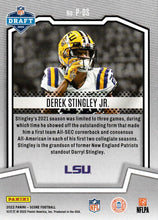 Load image into Gallery viewer, 2022 Panini Score Protential Derek Stingley Jr. P-DS LSU Tigers
