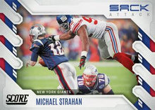 Load image into Gallery viewer, 2022 Panini Score Sack Attack Michael Strahan SA-MS New York Giants
