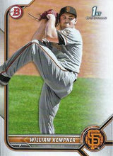 Load image into Gallery viewer, 2022 Bowman Draft William Kempner FBC 1st Bowman BD-3 San Francisco Giants
