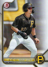 Load image into Gallery viewer, 2022 Bowman Draft Henry Davis BD-7 Pittsburgh Pirates
