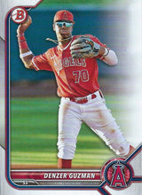 Load image into Gallery viewer, 2022 Bowman Draft Denzer Guzman BD-20 Los Angeles Angels
