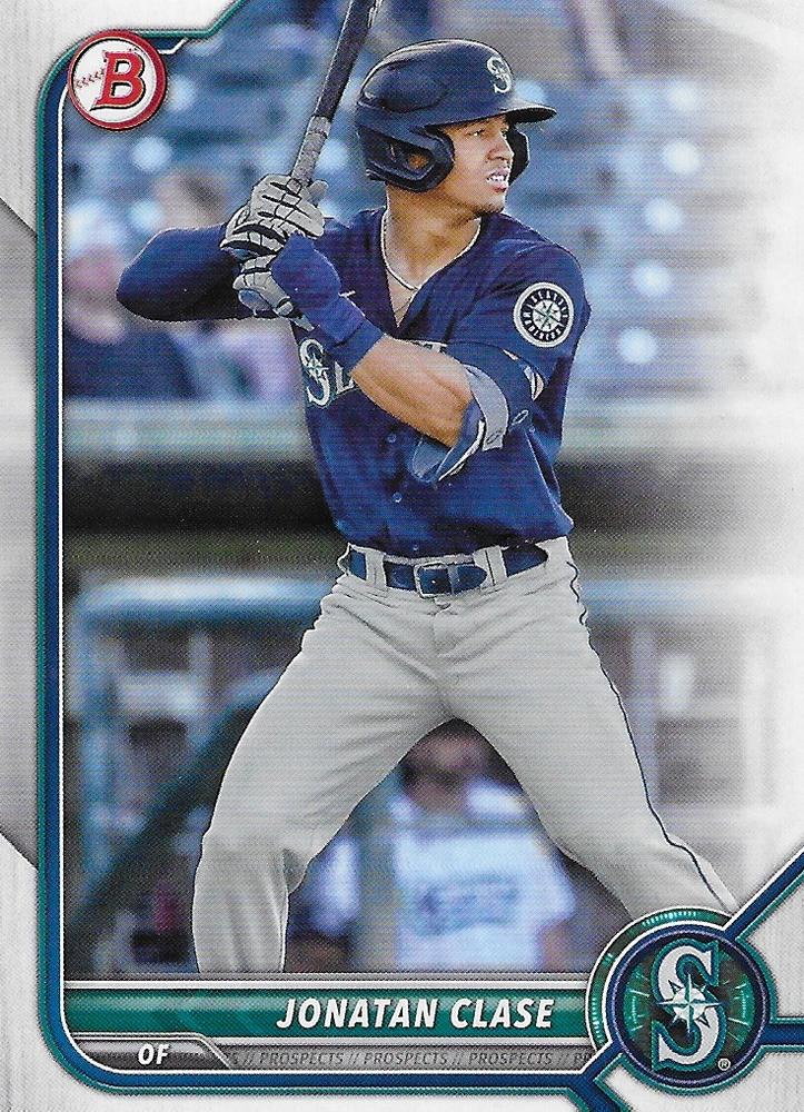 2022 Bowman Draft Jonatan Clase BD-30 Seattle Mariners