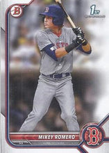 Load image into Gallery viewer, 2022 Bowman Draft Mikey Romero FBC 1st Bowman BD-42 Boston Red Sox
