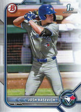 Load image into Gallery viewer, 2022 Bowman Draft Josh Kasevich FBC 1st Bowman BD-45 Toronto Blue Jays
