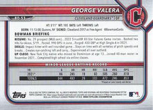 Load image into Gallery viewer, 2022 Bowman Draft George Valera BD-53 Cleveland Guardians
