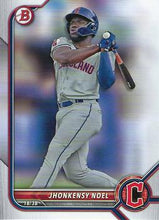 Load image into Gallery viewer, 2022 Bowman Draft Jhonkensy Noel BD-60 Cleveland Guardians
