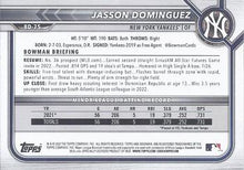 Load image into Gallery viewer, 2022 Bowman Draft Jasson Dominguez BD-75 New York Yankees
