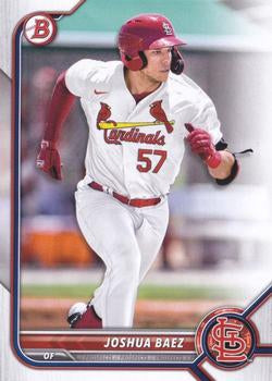 2022 Bowman Draft Joshua Baez BD-76 St. Louis Cardinals