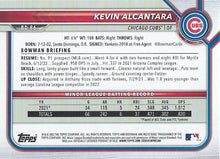 Load image into Gallery viewer, 2022 Bowman Draft Kevin Alcantara BD-86 Chicago Cubs
