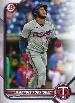 2022 Bowman Draft Emmanuel Rodriguez BD-93 Minnesota Twins