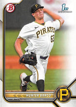 Load image into Gallery viewer, 2022 Bowman Draft Hunter Barco BD-103 Pittsburgh Pirates
