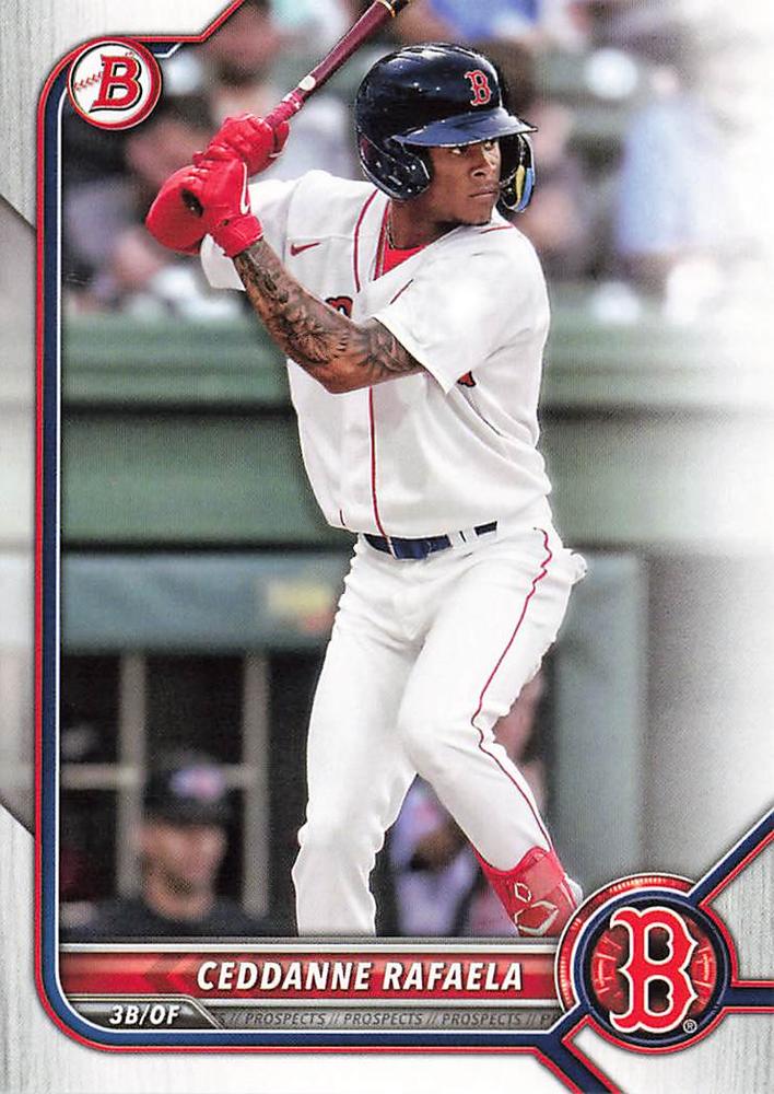 2022 Bowman Draft Ceddanne Rafaela BD-104 Boston Red Sox