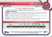 Load image into Gallery viewer, 2022 Bowman Draft Ben Joyce FBC 1st Bowman BD-109 Los Angeles Angels

