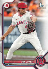 Load image into Gallery viewer, 2022 Bowman Draft Ben Joyce FBC 1st Bowman BD-109 Los Angeles Angels
