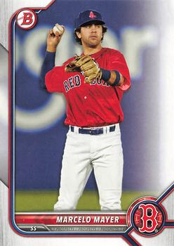 2022 Bowman Draft Marcelo Mayer BD-123 Boston Red Sox