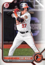 Load image into Gallery viewer, 2022 Bowman Draft Coby Mayo BD-127 Baltimore Orioles
