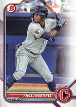 Load image into Gallery viewer, 2022 Bowman Draft Angel Martinez BD-134 Cleveland Guardians
